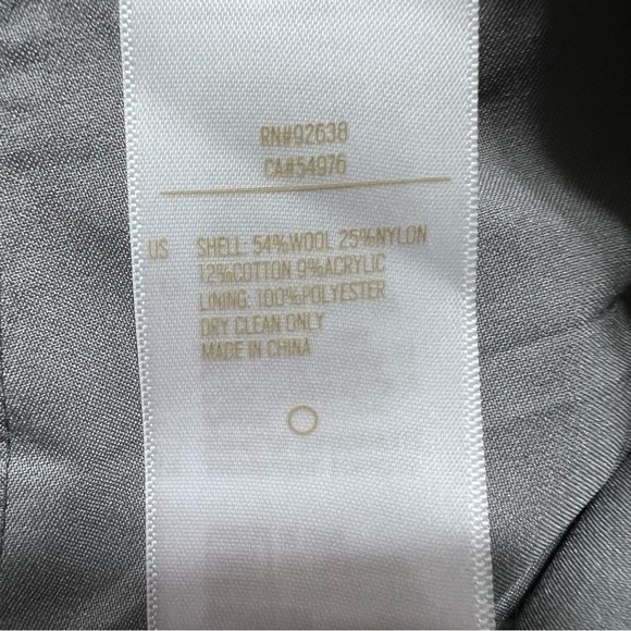 FOSSIL (NWT) Women’s Tweed Wool Blend Trousers Size 10 - Picture 6 of 9